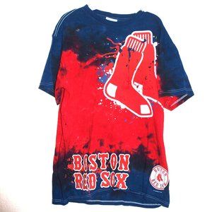 Boston Red Sox Red & Blue T-Shirt Size Small